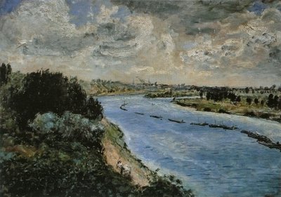 Schuiten op de Seine door Pierre Auguste Renoir